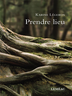 cover image of Prendre lieu